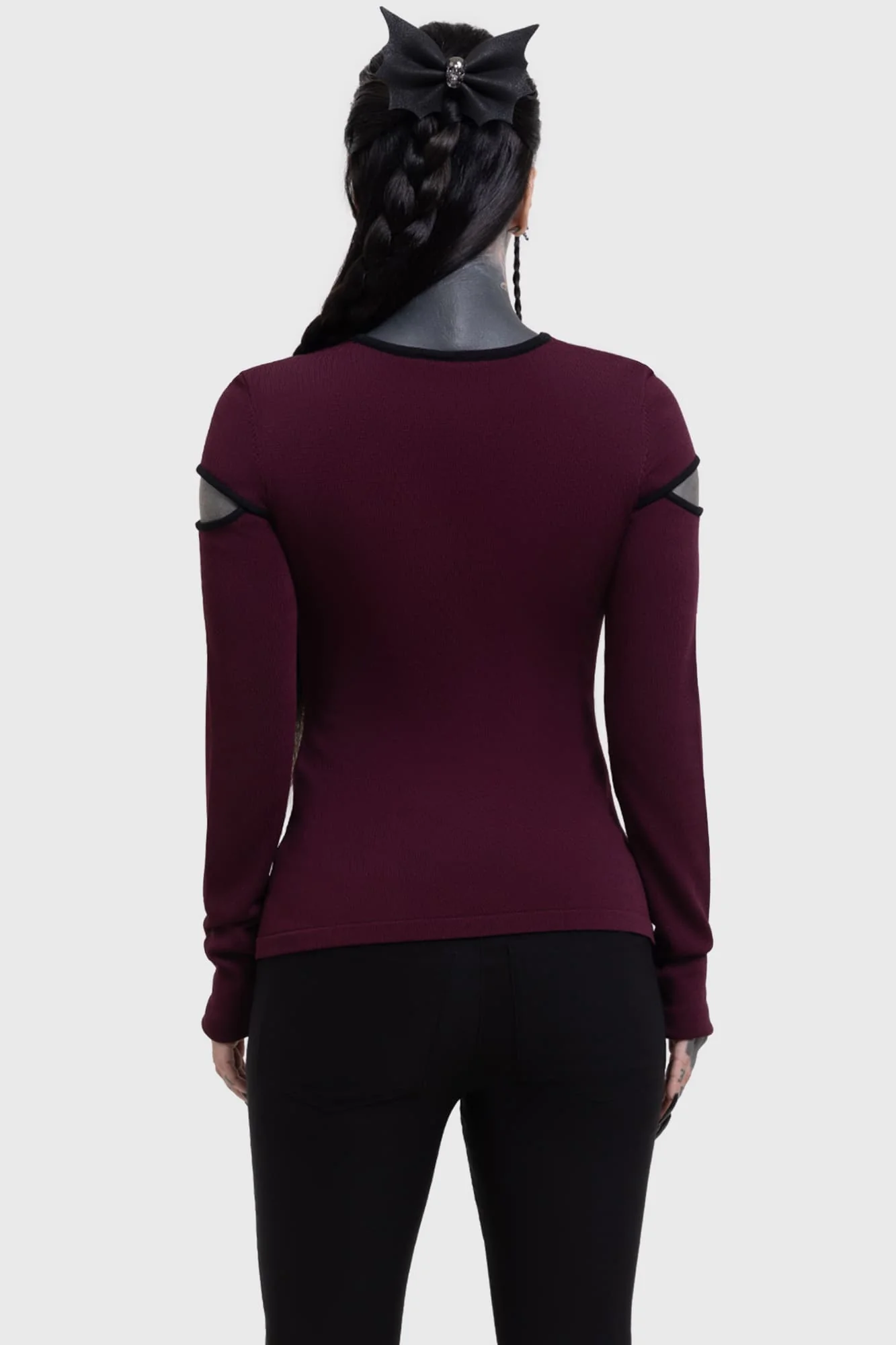 Abyssal Elegy Knitted Top - Image 4
