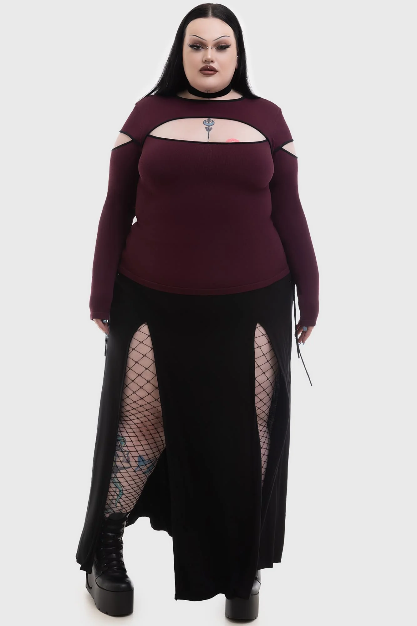 Abyssal Elegy Knitted Top - Image 7