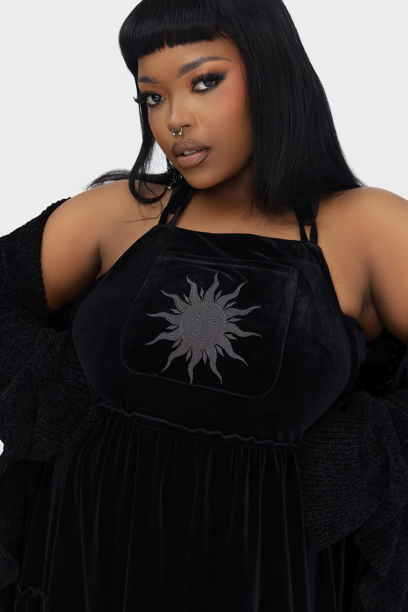 Ascended Maxi Pinafore Dress - Image 6