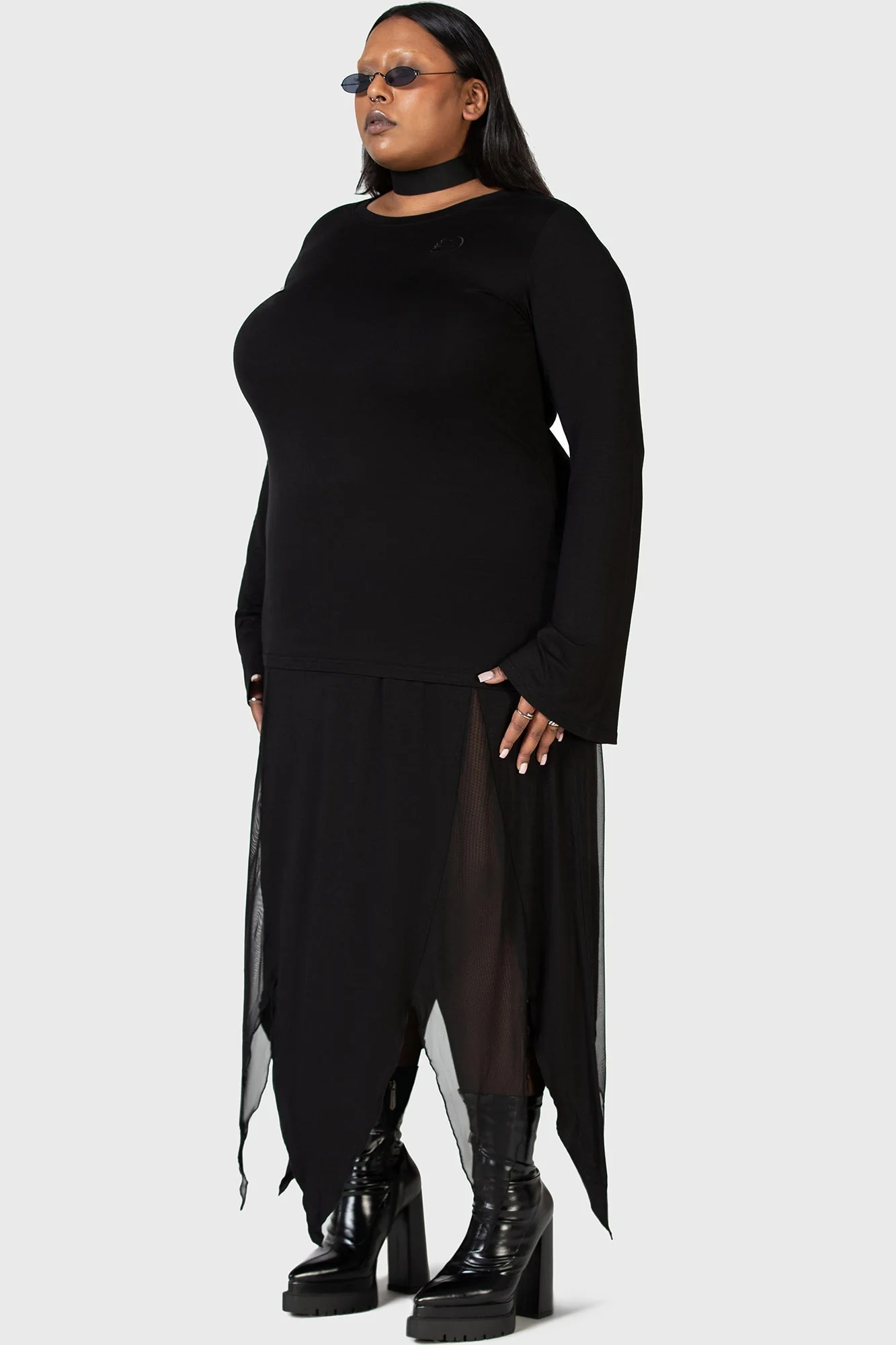 Echoed Darkness Tunic Top - Image 6