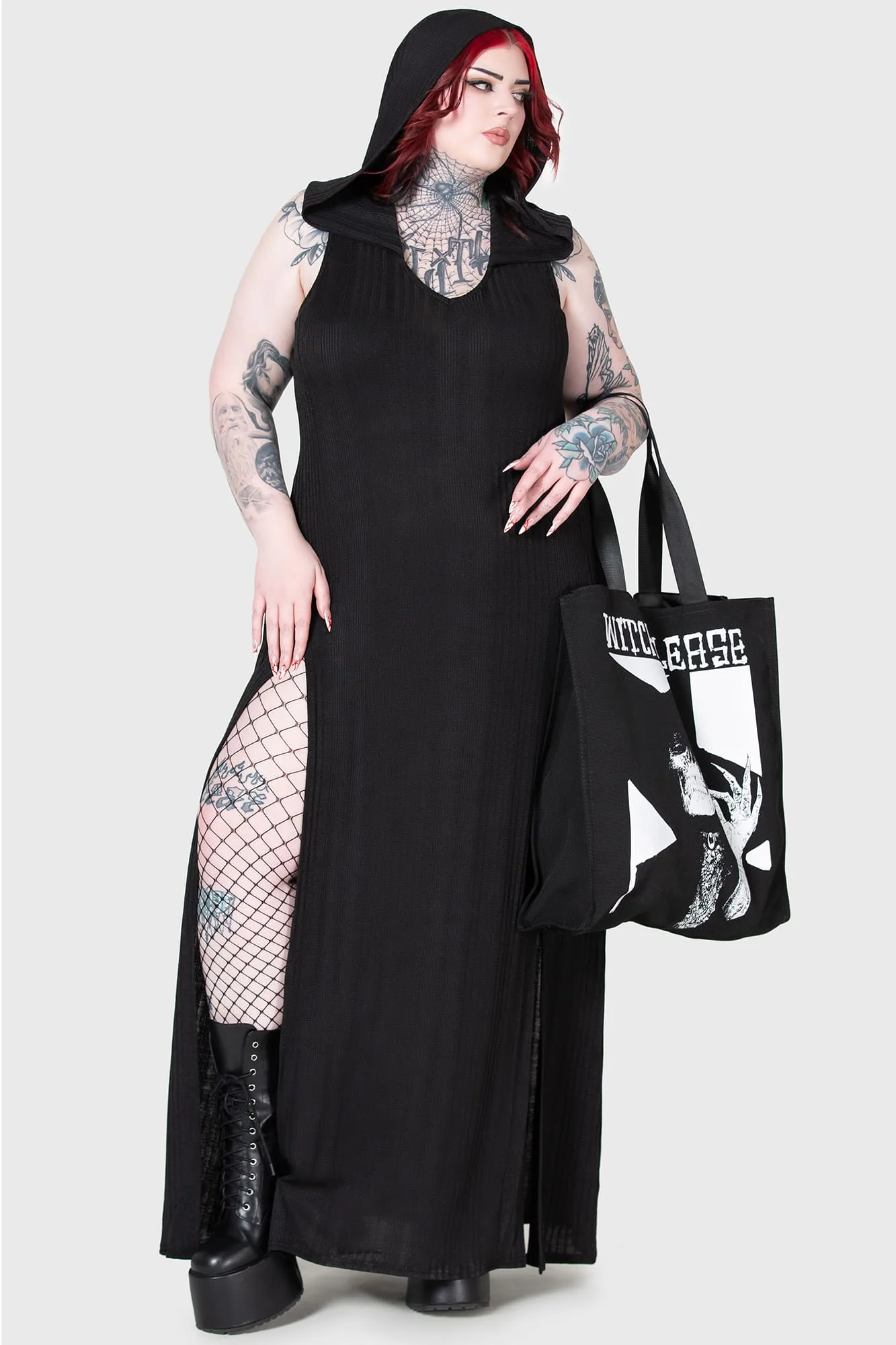 Hexin Hooded Dress - Image 5
