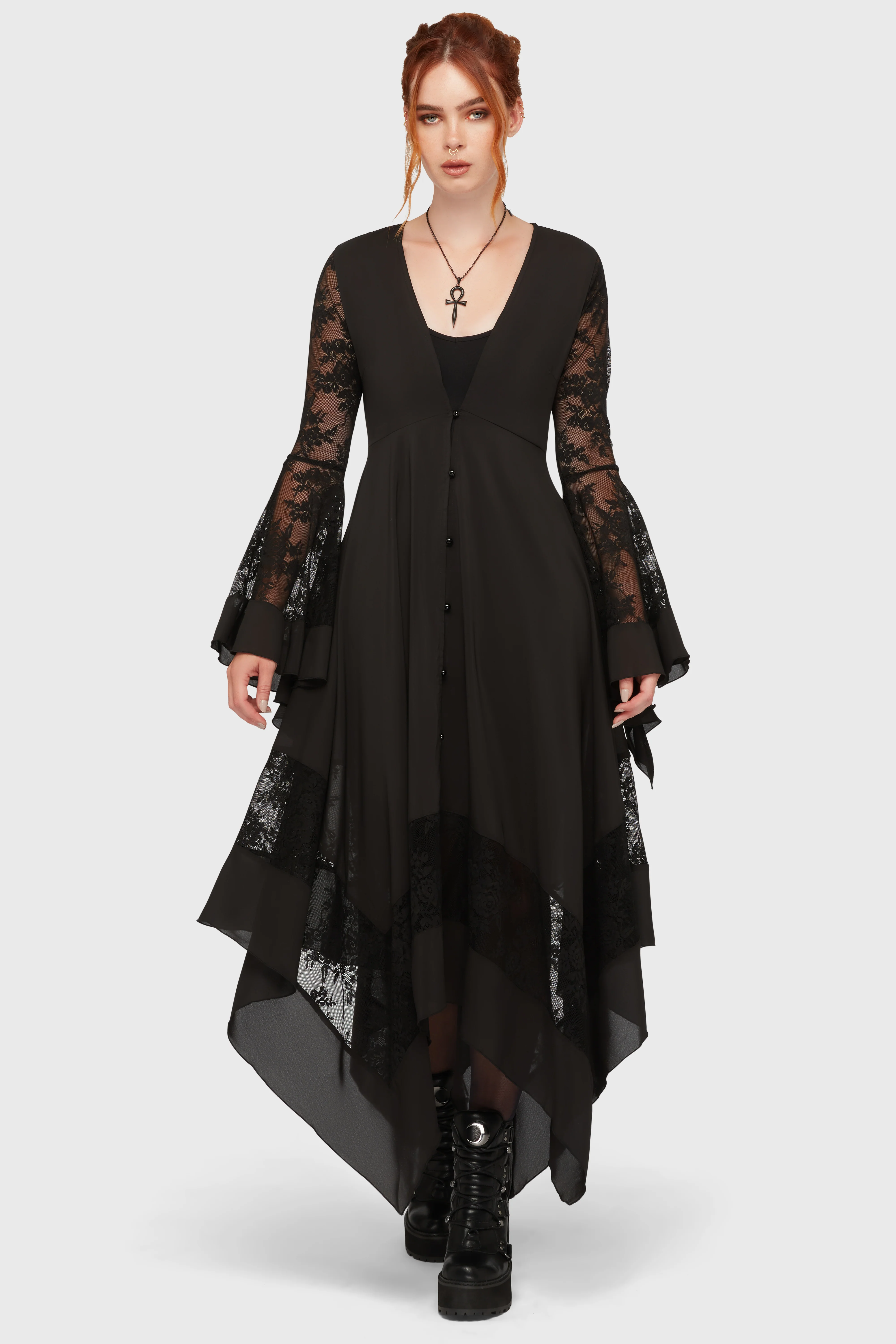 Misty Night Maxi Dress - Image 3