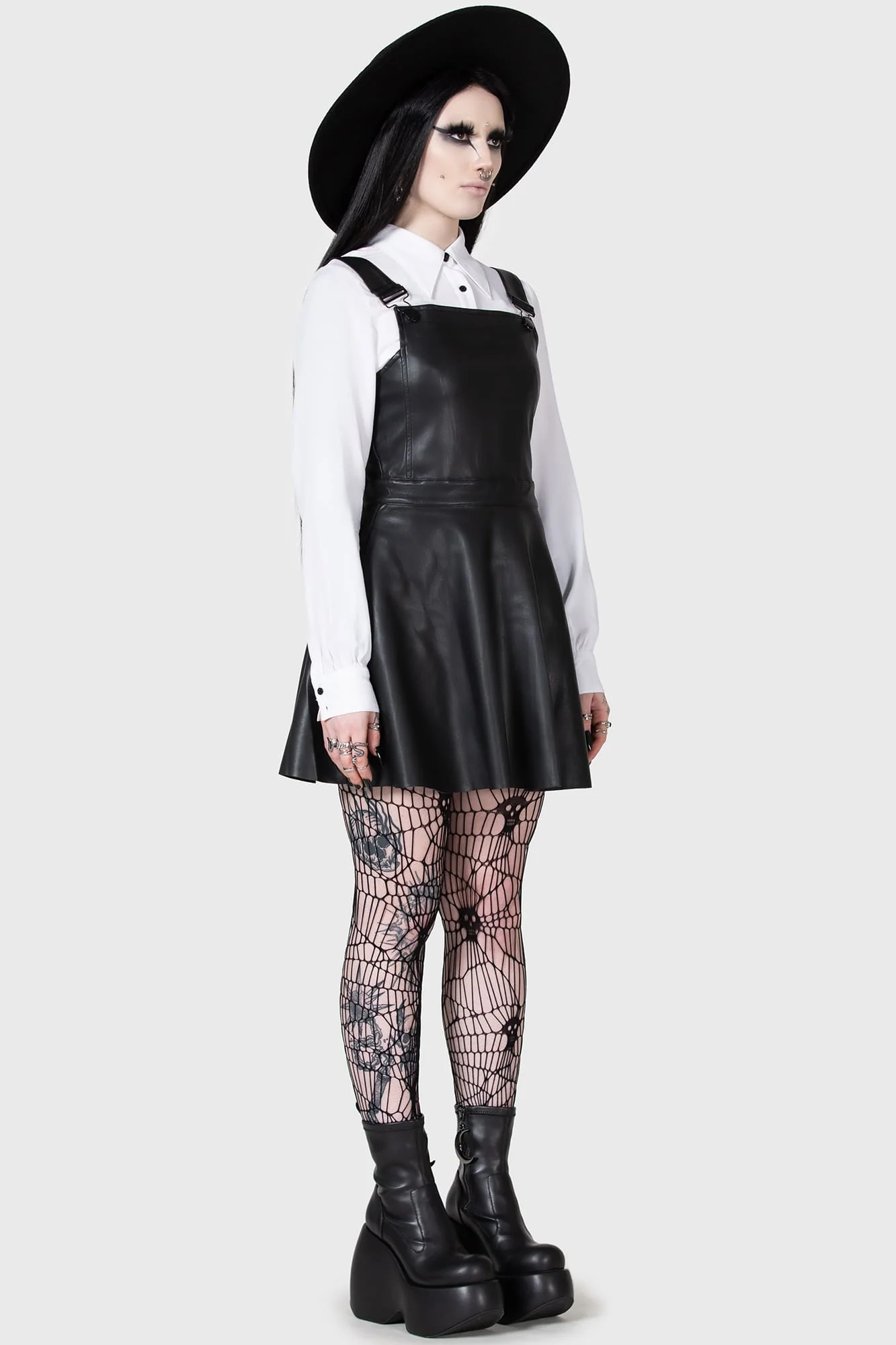 Neve Pinafore Dress - Image 4